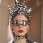 Uued H&otilde;bedased Lahedad Steampunk Prillid Uudsus P&auml;ikeseprillid Meestele Prillid Punk Gooti Prillid Uudsus P&auml;ikeseprillid Steampunk Prillid black
