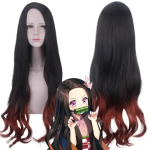 Kamado Nezuko Cosplay Kost&uuml;&uuml;m Anime Kimono Kamado Nezuko Pruudi &Uuml;likond Halloween Naiste Laste Riided 150CM gray