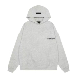 Essentials Unisex kapuutsiga dressipluusi komplekt Vabaaja &uuml;legabariidiline puuvillane pusa S&uuml;gis 3XL white