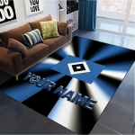 Nimi Kohandatud HSV pildid Logo Vaip Vaip elutuppa Magamistuppa Kodu Diivani Kaunistus, Laste m&auml;ngimine Libisemisvastane P&otilde;randamatt 80x120cm( 31x47in)