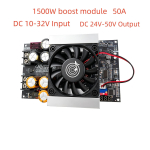 K&otilde;rge v&otilde;imsus 1500w 50a DC-DC Boost Buck konverter Step Up Down toiteallika moodul 15v-90v kuni 2.5v-72v v&otilde;i 10-32v kuni 24v-50v