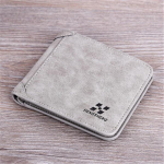 Meeste l&uuml;hike nubukiv&auml;rvi rahakott, kolmekordne mitme kaardiga rahakott, rahakott 9.8cm hall