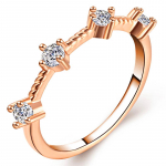 Moodsad kristallist &otilde;&otilde;neskangast s&otilde;rmused naistele, kullast h&otilde;bedast v&auml;rvi romantiline umbrohutav ehtepidu 6