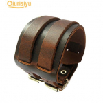 Meeste kahekihiline punkar&ouml;&ouml;v, lai v&ouml;&ouml; kunstnahast k&auml;ev&otilde;ru k&auml;ev&otilde;ru mansett, k&auml;ev&otilde;ru kingitus