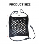 1 tk auto veoauto hoiuruum Pagasikonksud Rippuvad korraldaja hoidik istmekoti v&otilde;rkv&otilde;rk 1Pcs must