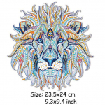 Colife Lion plaastrid triigitud plaastrid riietele A-tasemel isetegemine kaunistus T-s&auml;rk Kleidid aplikatsioon