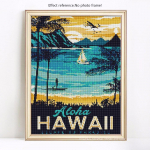 Teemantmaaling t&auml;isringi saabumise maastik Teemanttikandite m&uuml;&uuml;k Scenic pildid 20X30