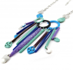 NOA [J3187] - disainerkaelakee  Pimprenelle  lilla sinine sinine