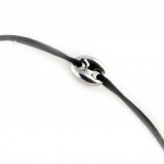 Les Tr&eacute;sors De Lily [L0087] - h&otilde;bedane k&auml;ev&otilde;ru 'Grain de Caf&eacute;' must h&otilde;be - 5x7 mm h&otilde;be