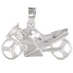 Les Tr&eacute;sors De Lily [Q2684] &ndash; h&otilde;bedane ripats 'Passion Moto' &ndash; 23x14 mm h&otilde;be