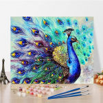 DIY maalimine numbrite j&auml;rgi Digitaalne &otilde;limaal Kodukaunistamine Hobid &Otilde;limaal Numbrid Maalimine Numbrid &Otilde;limaal Kujutav kunst 40x50cm no frame