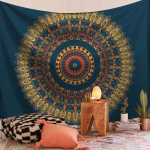 35 v&auml;rvi India Mandala Gobel&auml;&auml;n Hipi Seinavaibad Boho Voodikate Rannar&auml;tik Joogamatt Tekk Laualina 130x150cm 230X180cm
