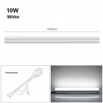 Garderoobivalgusti T5 torupirn 6w 10w led valgustid k&ouml;&ouml;ki magamistoa kapi kappi teleri taustavalgustusega seinalamp LED ribadekoorvalgusti EL pistikuga T5 10W 220V EU Plug