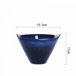 S&uuml;gavsinine keraamiline salat, riisinuudlikussi lauan&otilde;ud