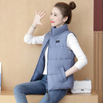 S&uuml;gis- ja talvine sulemantel vest naiste v&auml;limine riietus l&uuml;hike metsik vest vest Kerge puuvillane mantel jakk Tide XXXL