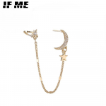 IF ME Lihtsad kullast k&otilde;rvar&otilde;ngad T&auml;hed Kuu kristallist k&otilde;rvaklambrid Aksessuaarid Ehted