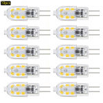 LED-lamp 10x G4 5W AC/DC 12V G4 maisivalgus energias&auml;&auml;stlik LED-pirn NO dimmerdatav soe valge