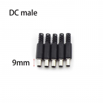 9 mm 14 mm alalisvoolu isane toiteploki pistikupesa adapteri pistik 5,5 mm x 2,5 mm pistikupesa isetegemise projektide jaoks 9mm