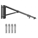 Seinale kinnitatav kolmnurkvarrega valgustistend fotograafia jaoks, &uuml;hevalgusega Softbox Length 72cm-130cm