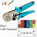 Pressimistangid Torukujulise klemmi k&auml;sit&ouml;&ouml;riistad HSC8 6 - 4A 0,25 - 10 mm2 6 - 6 A 0,25 - 6 mm2 elektriline minijuhtme &uuml;mbrise klambrikomplekt HSC8 6-6 and Terminal