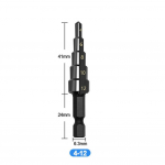 Step Drill Bit Elektriline puur Garden Park Termot&ouml;&ouml;deldud