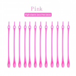 12 tk silikoonist kingapaelad, lipsuta kingapaelad, elastsed paelad, tossud lastele t&auml;iskasvanutele m&otilde;eldud kummist kingapael, &uuml;ks suurus, mis sobib k&otilde;igile kingadele oranž