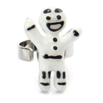 NOA [R3157] - Disains&otilde;rmus  Monsieur Biscuit  beež - 25x20 mm beež