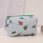 Gentle Cream Bear Lilleline tepitud pliiatsikott Kosmeetiline segaduse organiseerimiskott v&auml;ljas&otilde;iduks reisimiseks kaasaskantav v&auml;ike kott 18*10*10cm