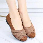 Naiste mood Mugavad riidest lamedad kingad Lady Loafers kingad 36