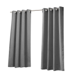 2PC Kardinad Kodu Moodne Lihtne &uuml;hev&auml;rviline pimendusriie V&auml;listingimustes veekindel p&auml;ikesekaitsekreem UV-vastane 132cm * 214cm valge