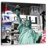 L&otilde;uenditr&uuml;kk New Yorgi Vabadussammas 30x30 mitmev&auml;rviline