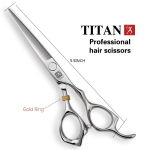 TITAN Professionaalsed Juuksek&auml;&auml;rid Juuksuri L&otilde;ikamiseks Juuksuri- ja H&otilde;rendusk&auml;&auml;rid 5.0/5.5/6.0/6.5/7/7.5 tolli JAAPAN 440C TERAS
