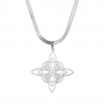 Trend Witch Knot Snake Chain Naistele N&otilde;idus roostevabast terasest kaelakeed Vintage amuletid ehted kingitus h&otilde;be