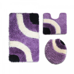 3 TK Vannitoa matt tualettruumi jaoks Euroopa v&otilde;reprintimine du&scaron;iruumi vaipkatte matt libisemisvastane majapidamise kaane kate P&otilde;randavaipade komplektid 3PCS