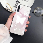 Butterfly telefoni&uuml;mbris Samsung Galaxy A52 A71 A72 A70 A73 A53 A13 5g A03 A22 A21s A03 Core A42 karastatud klaasist kate Capinha For Samsung A13 5G