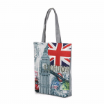 London Big Ben Canvas Tote Casual Rannakotid Naiste ostukotid K&auml;ekotid A