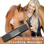 Originaal hobustele koertele 6-in-1 Shedding Grooming Massage must