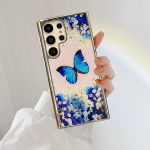 Retro Plating Lillega Pehme Silikoonist &uuml;mbris Samsung Galaxy S23 Ultra S21 S22 Plus A04S A54 A34 A24 A14 A13 A53 iPhone 13 14 Pro Max p&otilde;rutuskindel kate For iPhone 14 Pro Max