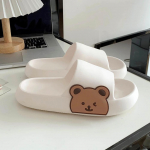 Suvised sussid Sandaalid Rannasussid pl&auml;tud paksu tallaga vannitoajalatsid PVC kingad Multifilmi karusussid 36-37