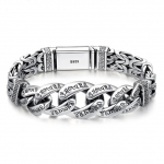 Uued H&otilde;beehted Meeste Isiksus Domineeriv Kuue S&otilde;naga Mantra Rahumuster Transiitk&auml;ev&otilde;ru Retro H&otilde;bekett 22cm