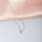 Tere kullatud &otilde;rn CZ v&auml;ike teemant ripats, elegantne kuld CZ solitaire kaelakee naiste ehted kingitus 50 cm h&otilde;be