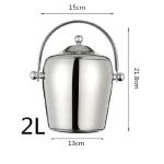 304 1,2L/2L roostevabast terasest j&auml;&auml;&auml;mber kaasaskantav topeltsein kaanega isoleeritud hotell &scaron;ampanja viski jook &otilde;lu 1.2L white