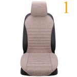 Linane autoistme kate koos seljatoe ja m&uuml;tsiga beež esiistmepadja kaitse, auto sisemus veoautode maasturitele v&otilde;i Gray 1 Seat gray