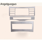 Angelguoguo Car styling For Mercedes Benz E Class W212 2009-2015 Center console CD air conditioning control panel frame h&otilde;be