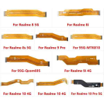 Emaplaadi emaplaadi painduv kaabel Oppo Realme jaoks 9 9I 8 Pro 3i 5i 5S 6i 7i 4G 5G 3 6 7 Emaplaadi paindkaabli remondiosad Realme 8 Pro RMX3081