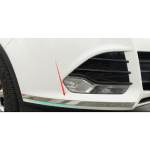 For Ford Kuga Escape 2013 2014 2015 kroomitud esip&otilde;rkeraua kaitse kokkup&otilde;rkevastased ribad esitulede esituled silmalaud black
