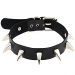 Goth Punk Spike Rivet Choker kaelarihm naistele Steampunk Pentagram kaelakee Emo kaelarihm Cosplay Chocker gooti aksessuaarid