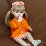 Reborn Baby Dolls t&auml;ielik silikoonkorpus, 22-tolline veekindel nukk beebim&auml;nguasi Bebe Reborn Girl m&auml;nguasi lastele s&uuml;nnip&auml;evaks kingitused m&auml;ngukaaslane