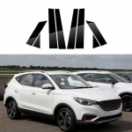 MG ZS 2018 2019 2020 2021 2022 2023 poleeritud sambapostide jaoks, auto akna trimmikate BC veerukleebised autotarvikud