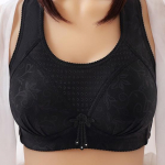 Naiste &uuml;hev&auml;rviline Jacquard &otilde;&otilde;nes rinnahoidja laiad &otilde;larihmad T&auml;ielik traadita &otilde;huke spordirinnahoidja Push-up Beauty seljarinnahoidja 42D